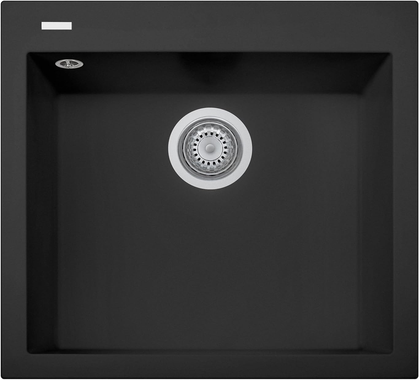 Plados 56 cm ON5610 Évier de cuisine à encastrer à une cuve à quartz...