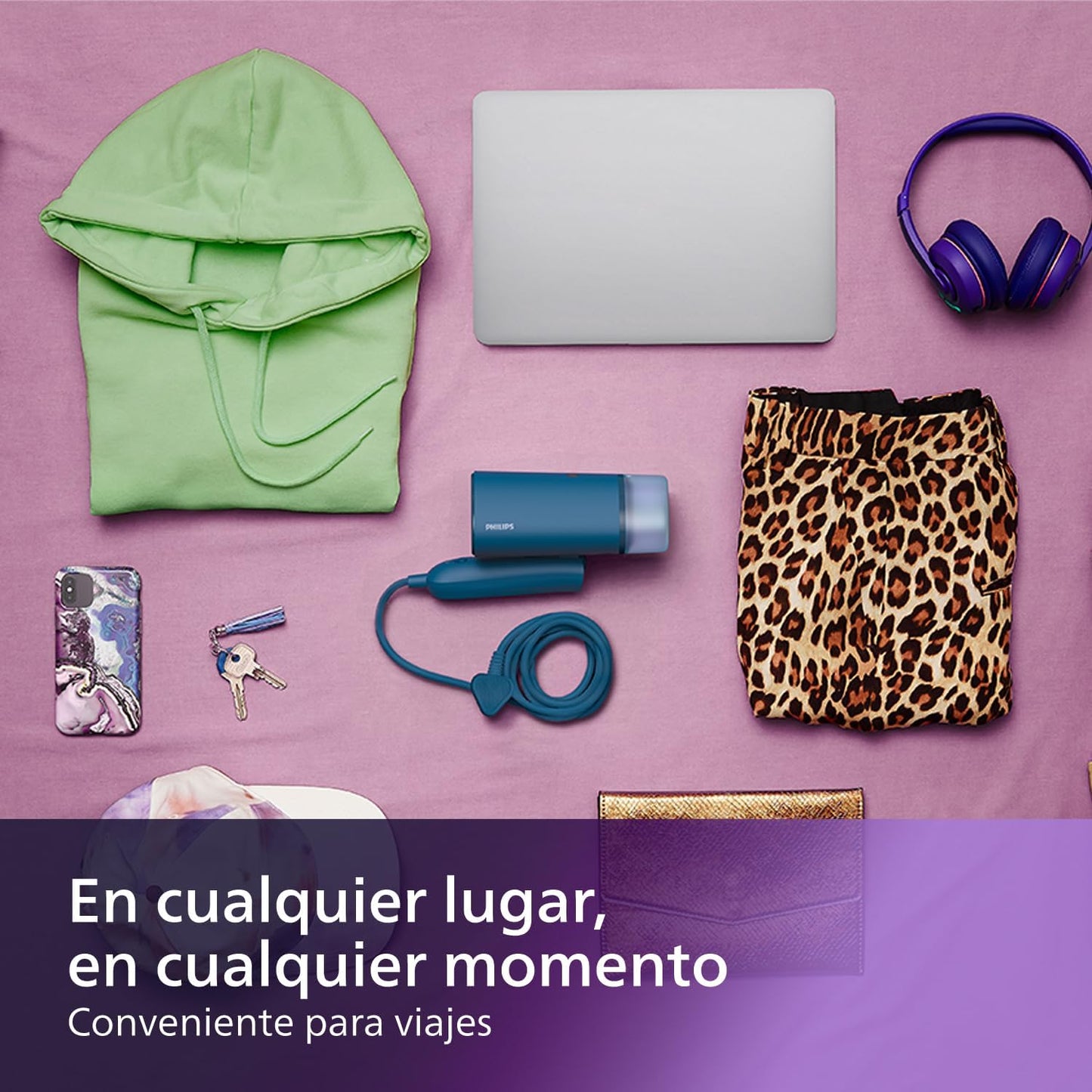 Fer vertical Philips Série 3000 - Cuiseur vapeur - 1000 W, 20 g/min...