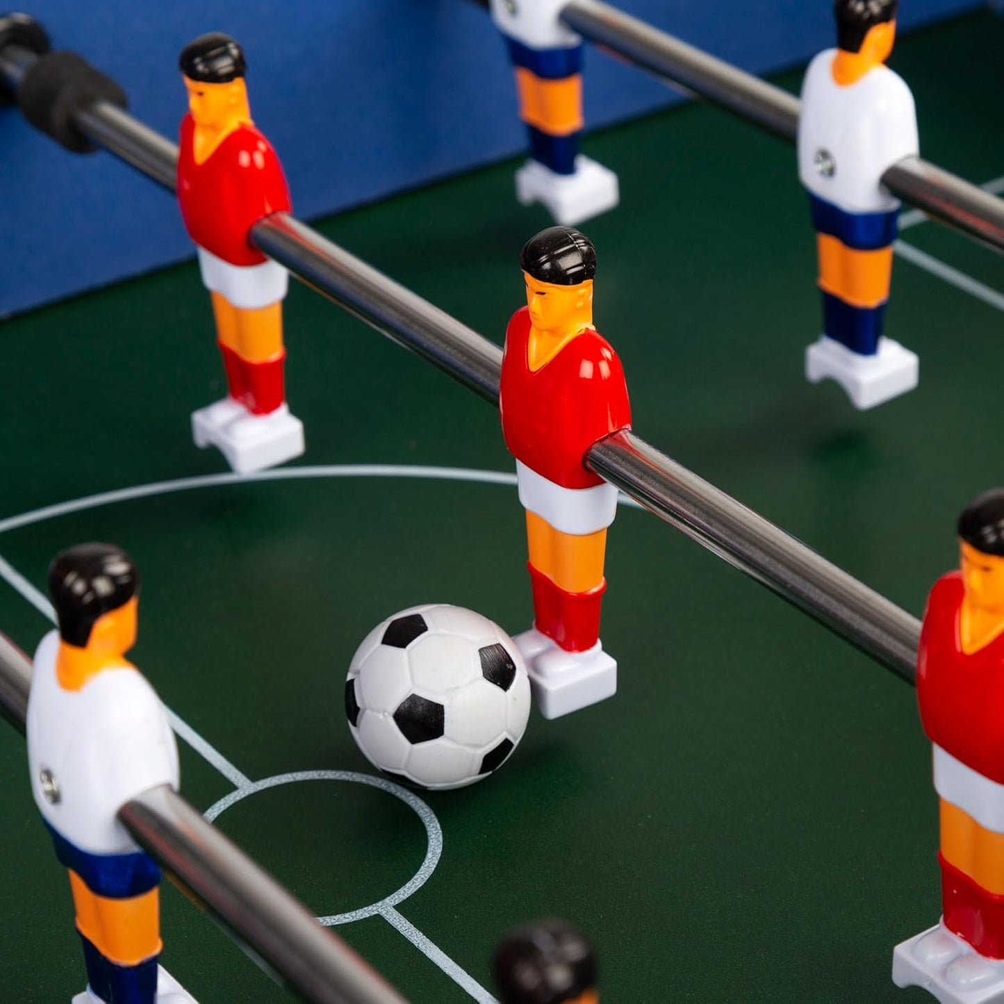 Baby-foot COLORBABY CB Games, Corps en bois résistant, 18 joueurs,...