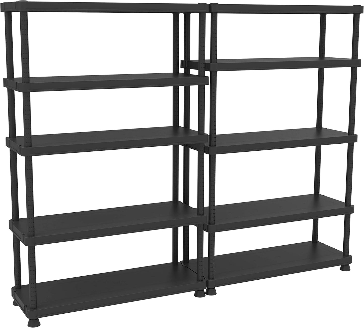 Terry, Scaffale 12045-5c, étagère modulaire avec 5 étagères....