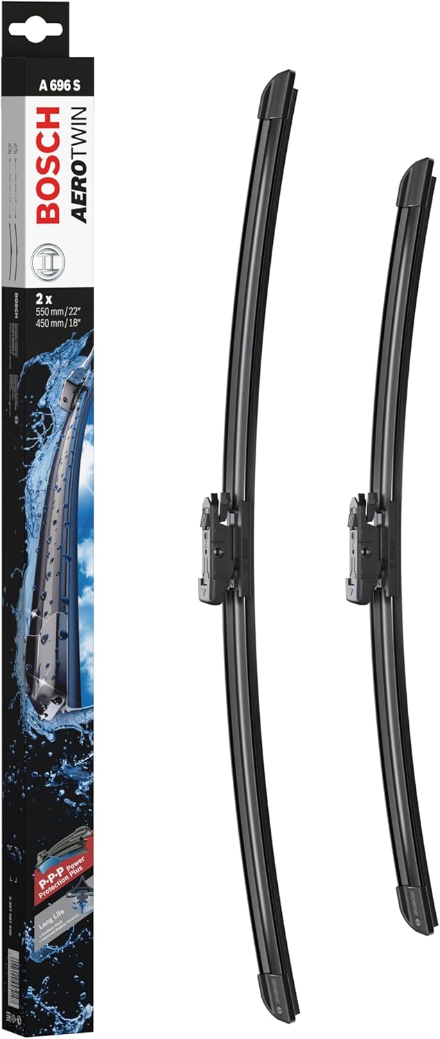 Balai d'essuie-glace Bosch Aerotwin A696S, Longueur : 550 mm/450 mm –...