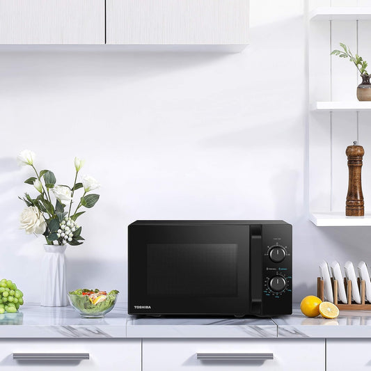 Toshiba MW2-MM20P(BK) - Four à micro-ondes, 20 l, 800 W, 5 niveaux de...