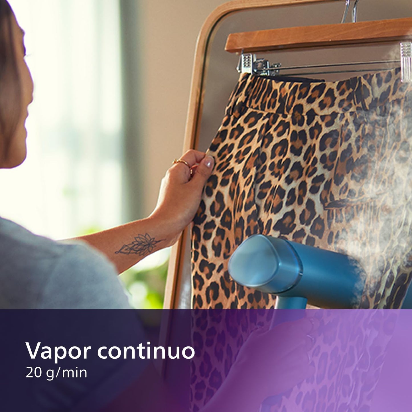 Fer vertical Philips Série 3000 - Cuiseur vapeur - 1000 W, 20 g/min...