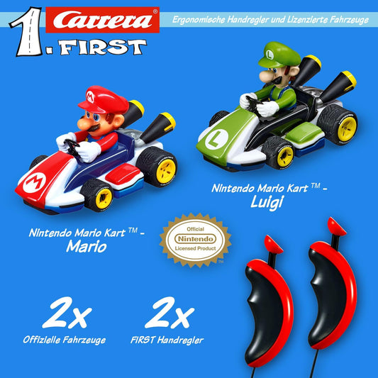 Carrera-1.Premier circuit automobile Nintendo Mario Kart de 2,9 m,...