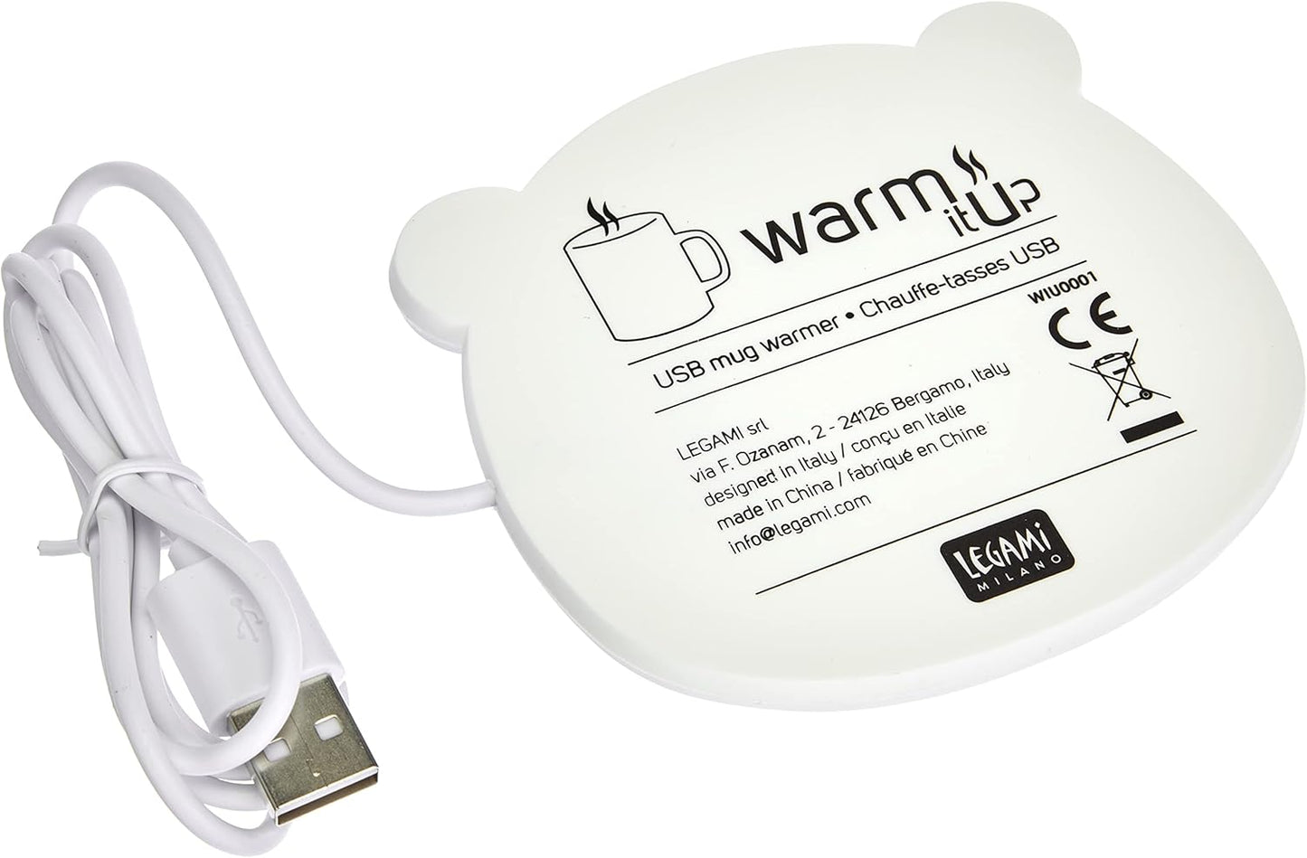 Legami Warm It Up - Chauffe-tasse USB - Panda, 1 Stück (1er Pack)