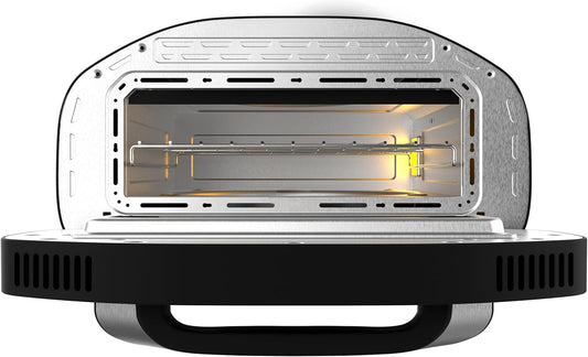 Four à pizza électrique Cecotec avec fenêtre Pizza&Co Tifosi. 1700 W,...