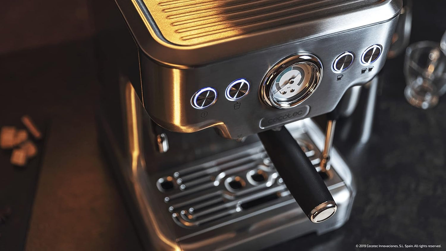 Cafetière Cecotec Express Power Espresso 20 Barista Pro, 2900 W, 20...