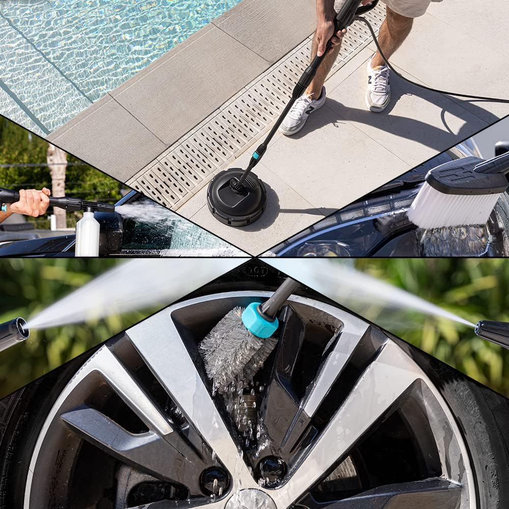 Nettoyeur haute pression Cecotec HydroBoost 1600 Car&Garden, 1600 W,...