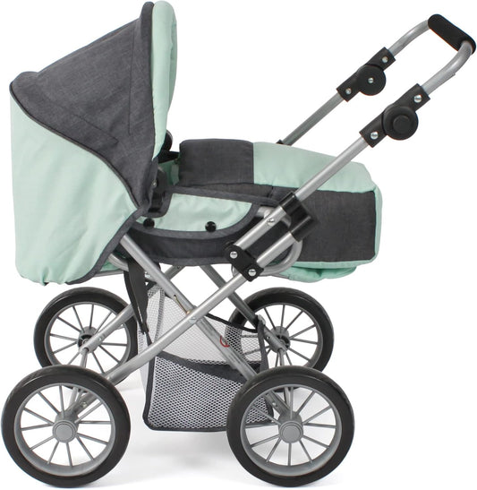 Bayer Chic 2000 - Puppenwagen Leni, 2in1 Kombipuppenwagen mit...