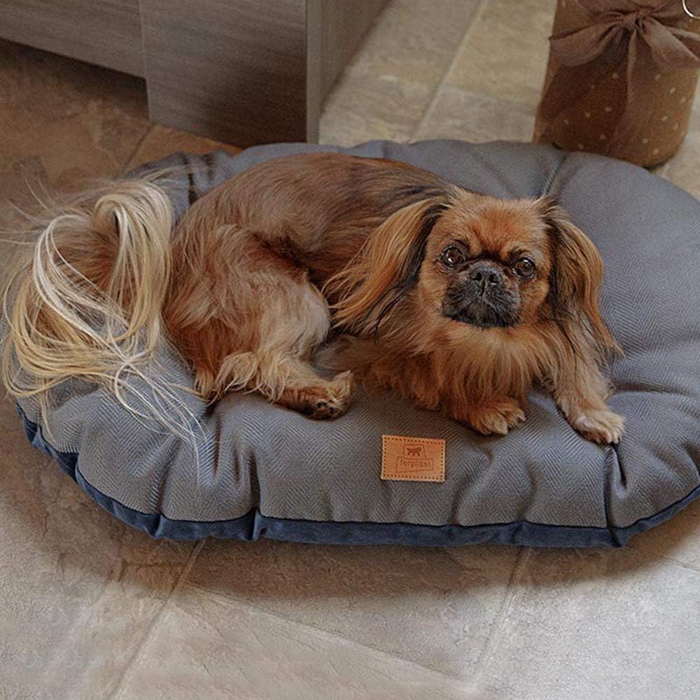 Ferplast Coussin pour Chiens et Chats Stuart 55/4, Double Face, Tweed...