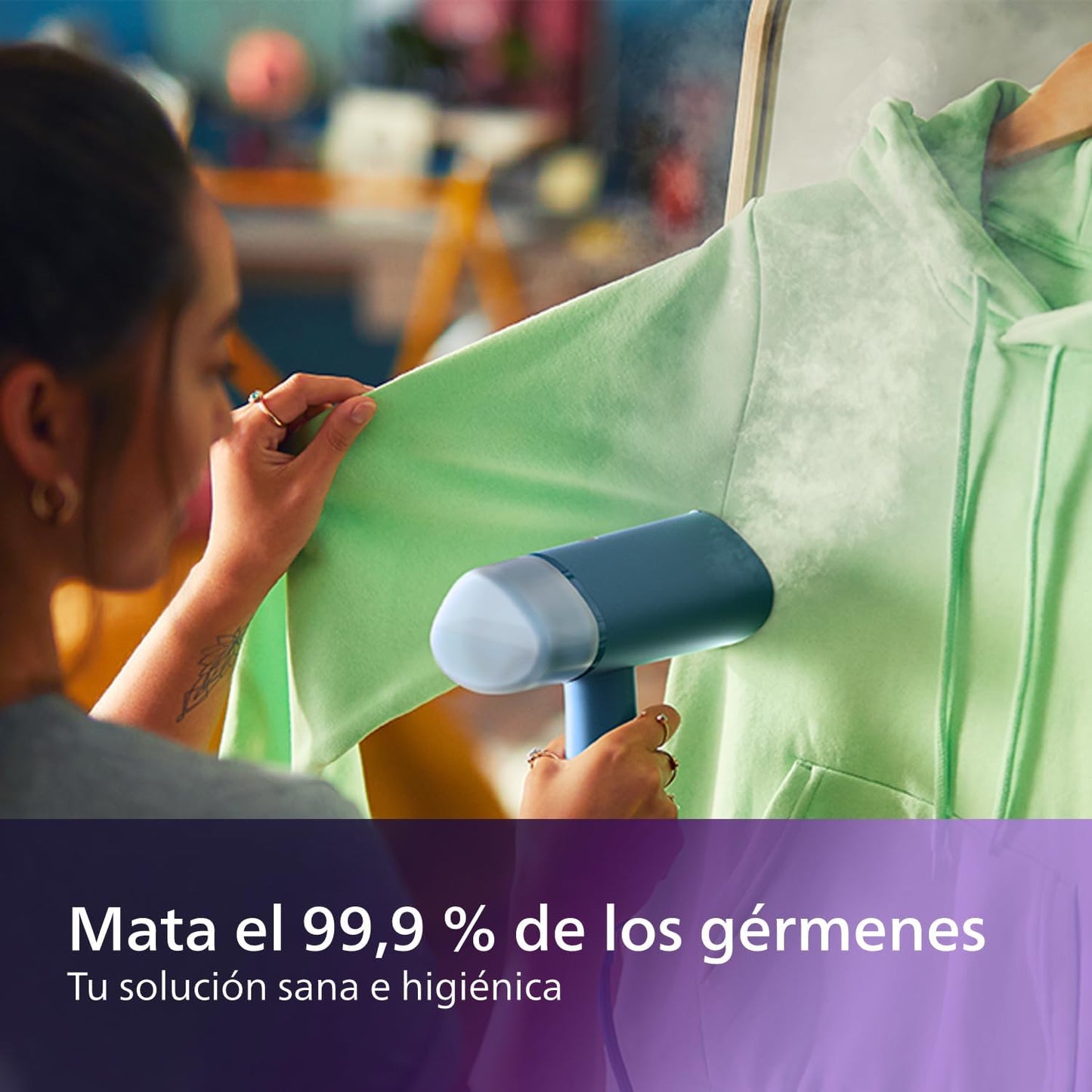 Fer vertical Philips Série 3000 - Cuiseur vapeur - 1000 W, 20 g/min...