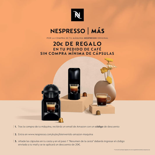 Nespresso De'Longhi Inissia EN80.B - Machine à café à capsules...