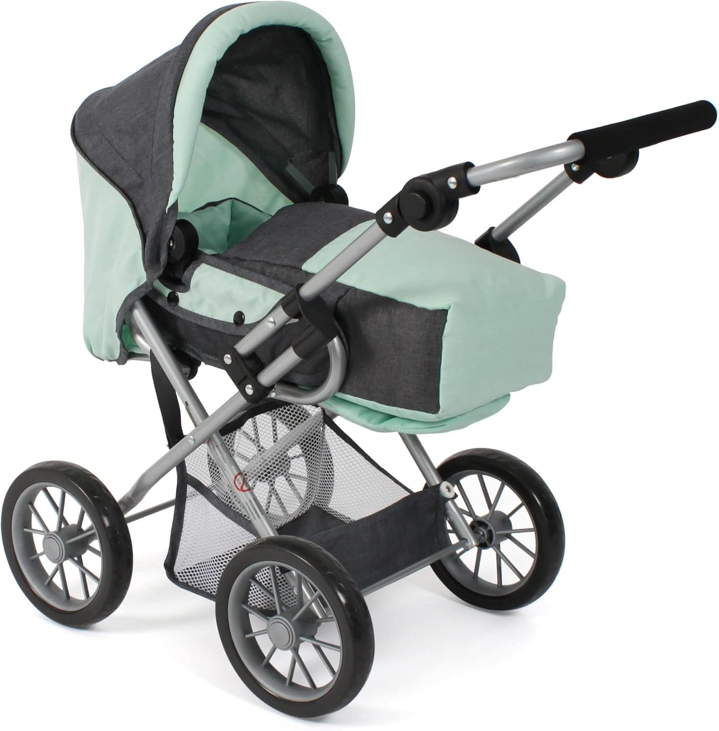 Bayer Chic 2000 - Puppenwagen Leni, 2in1 Kombipuppenwagen mit...