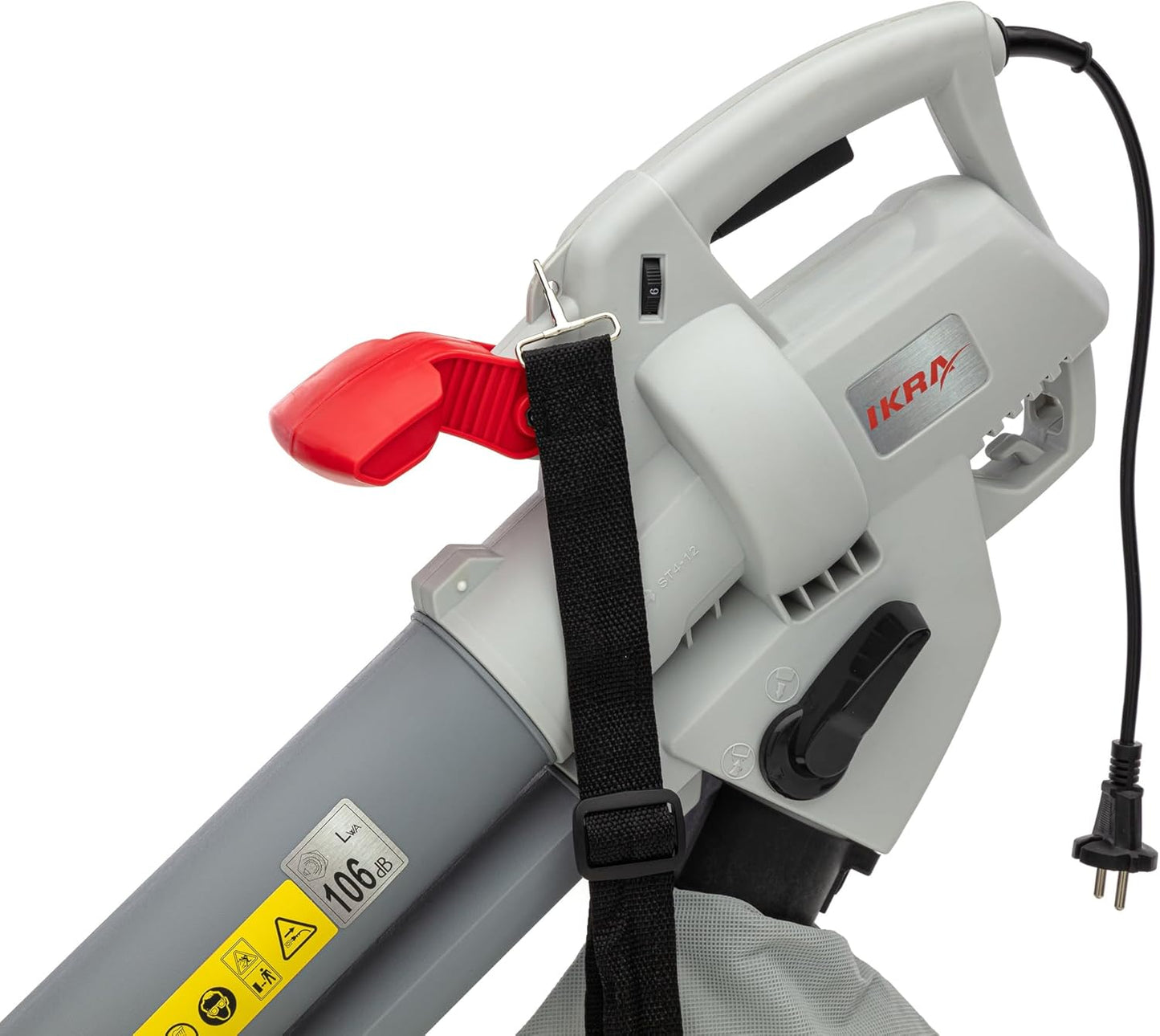 Aspirateur souffleur broyeur électrique IKRA IBV 3000 3en1, vitesse...