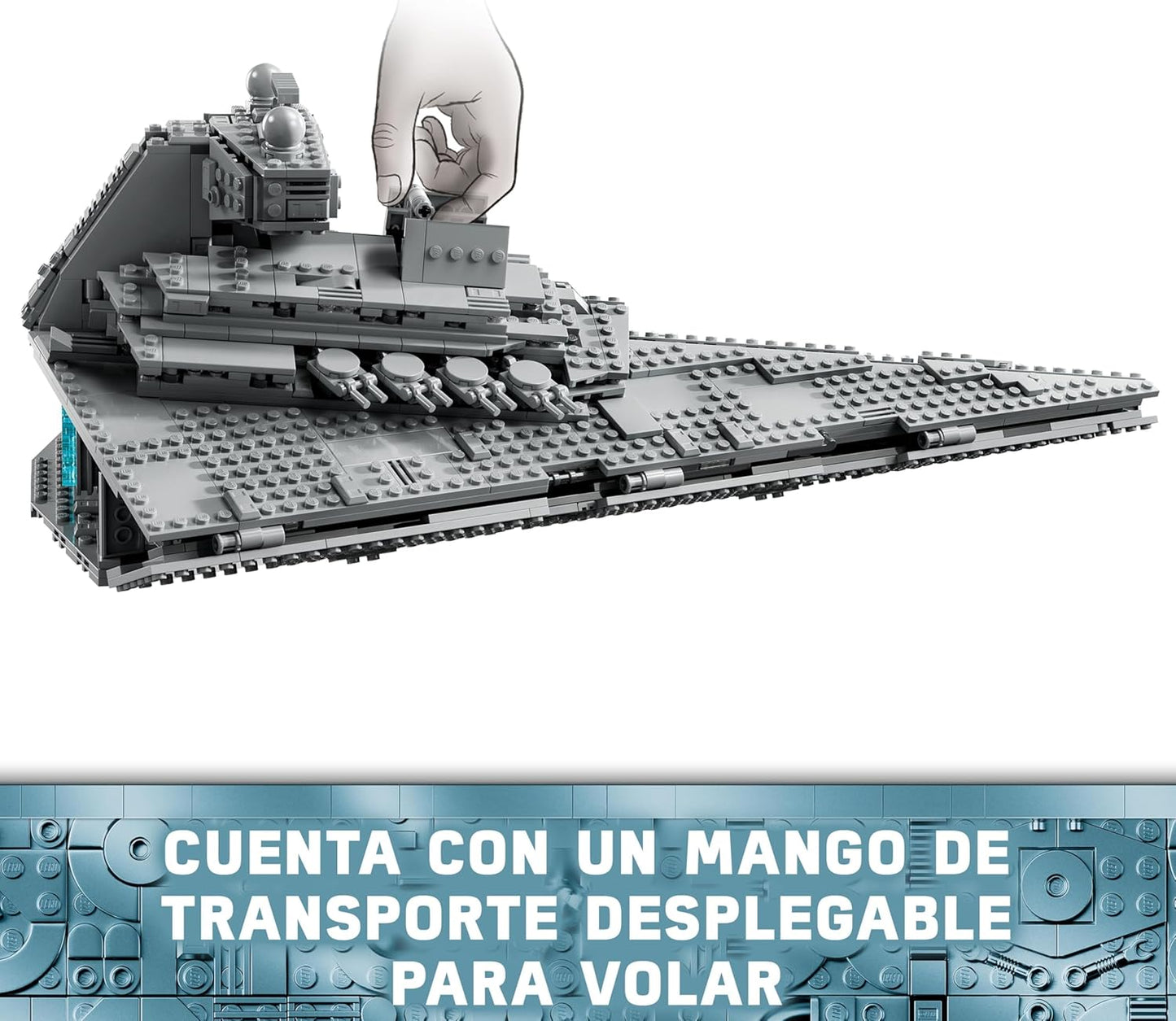 LEGO Star Wars Imperial Star Destroyer Bateau de construction avec...