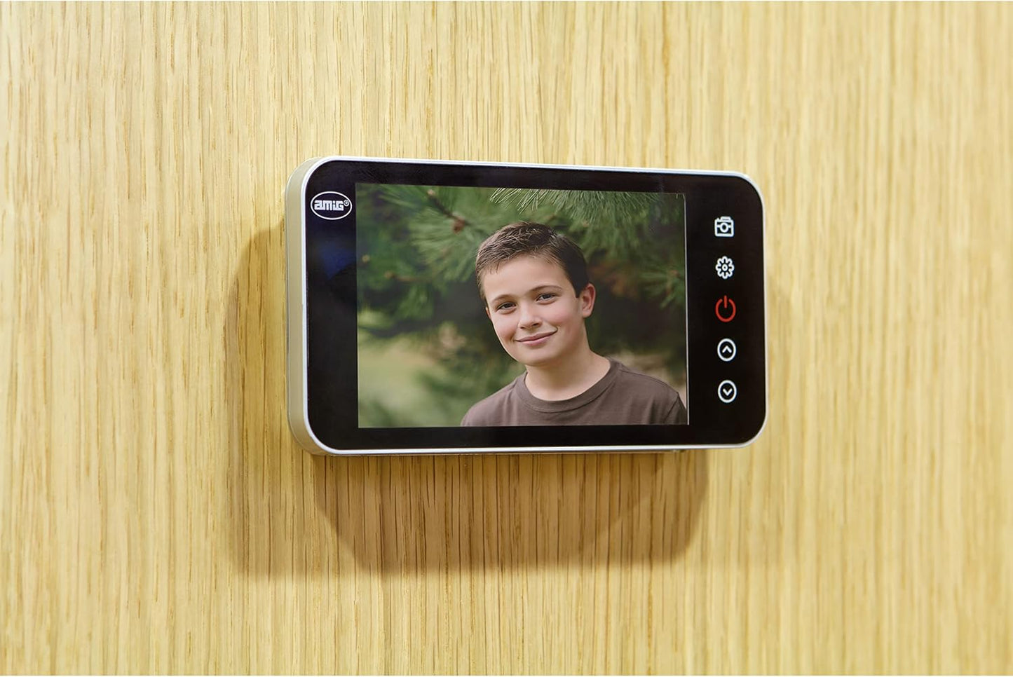 Amig - Judas de porte numérique avec écran LCD 4'' DWR 4.0 HD Or, Or...