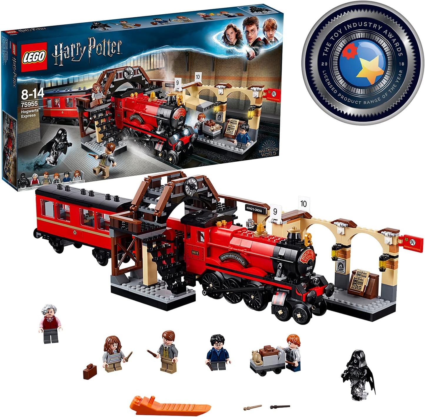 LEGO 75955 Harry Potter Poudlard Express, train jouet avec...