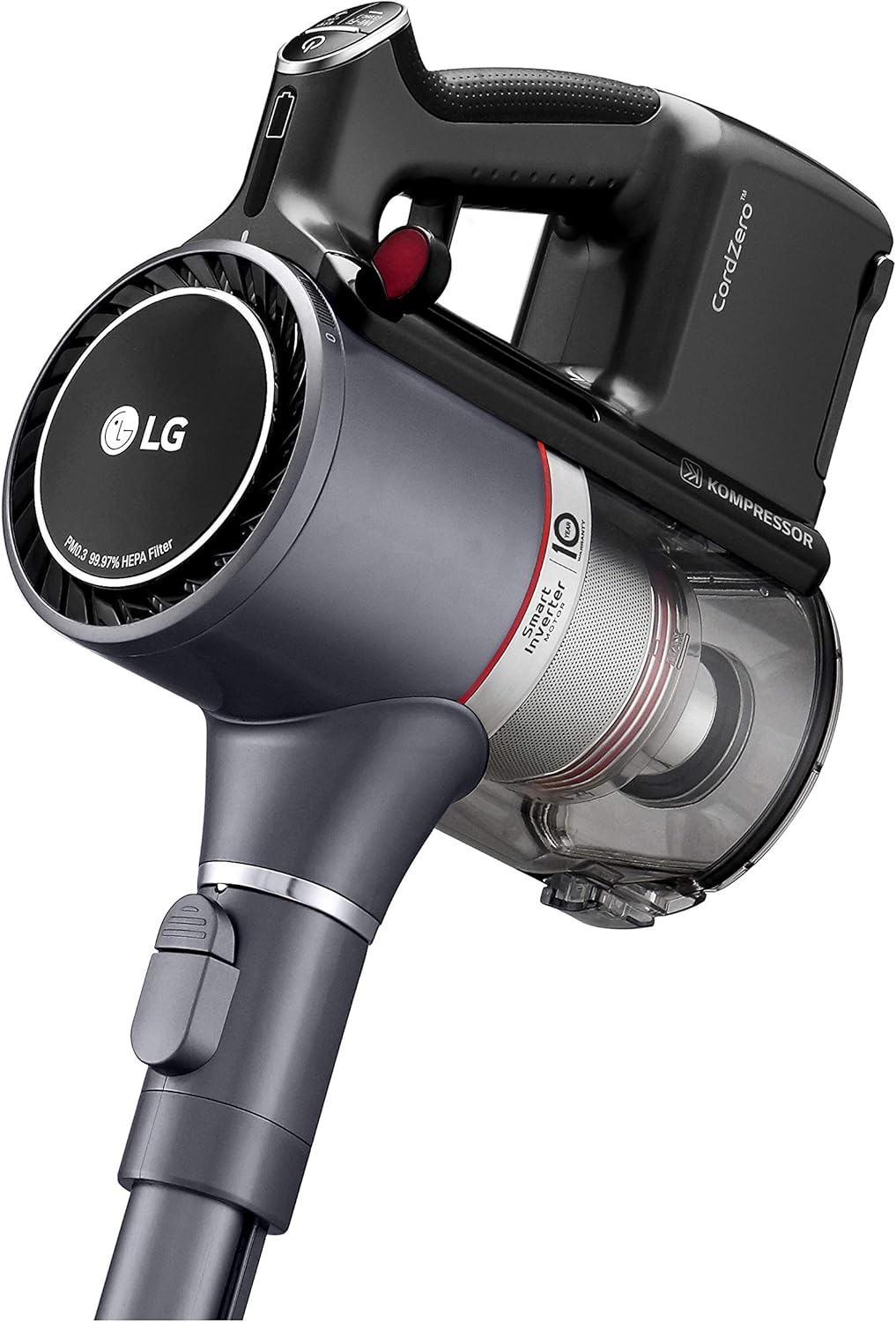 LG A9K-PRO1G.AIGQEEU Aspirateur sans fil Gris