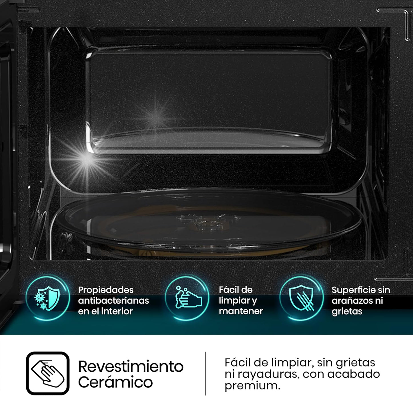 Hisense H20MOBP1G, Micro-ondes avec Grill, Capacité 20 L, Puissance...