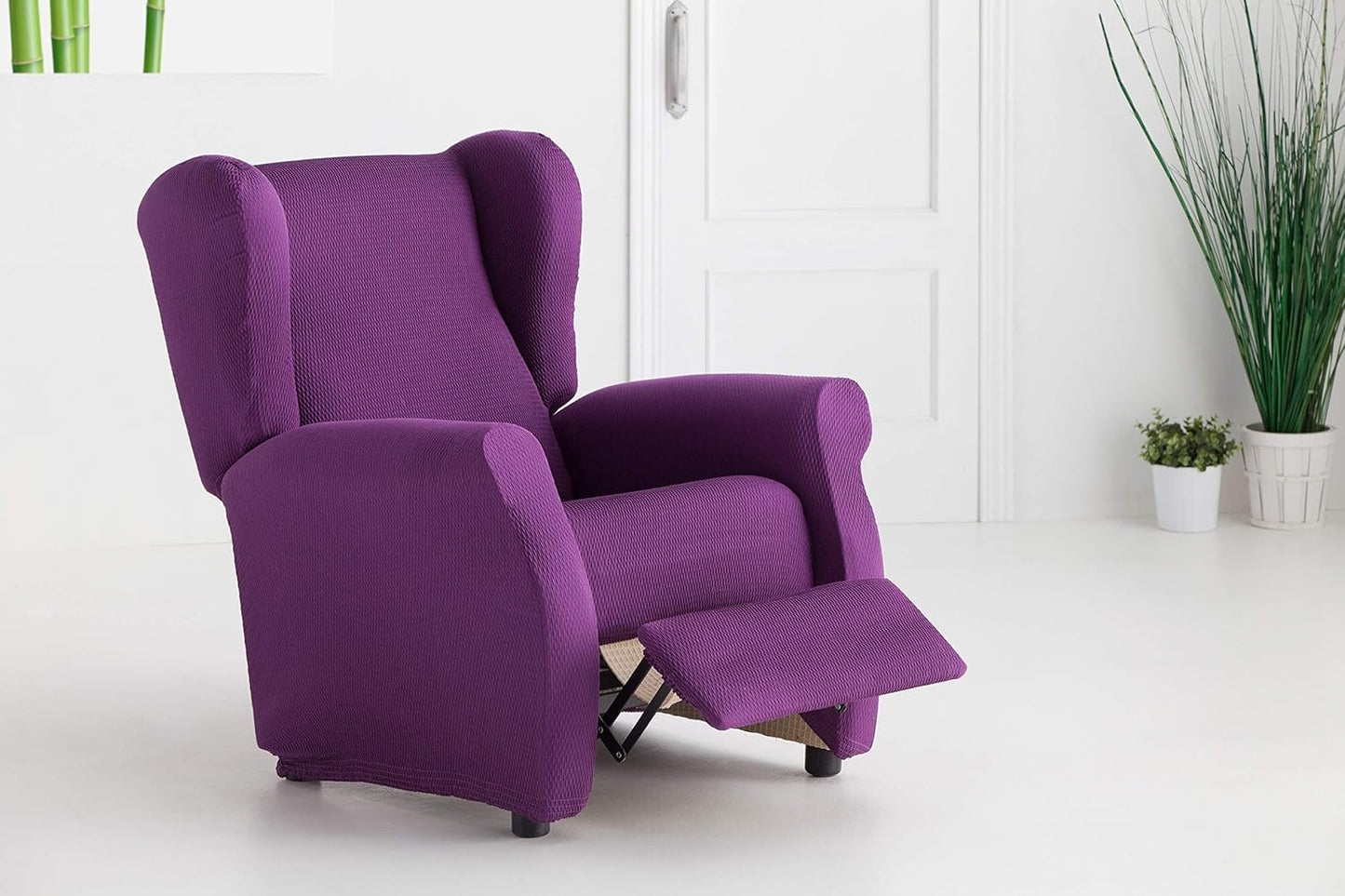 Martina Home Tunez Housse de Fauteuil, Tissu, Ivoire, Relax