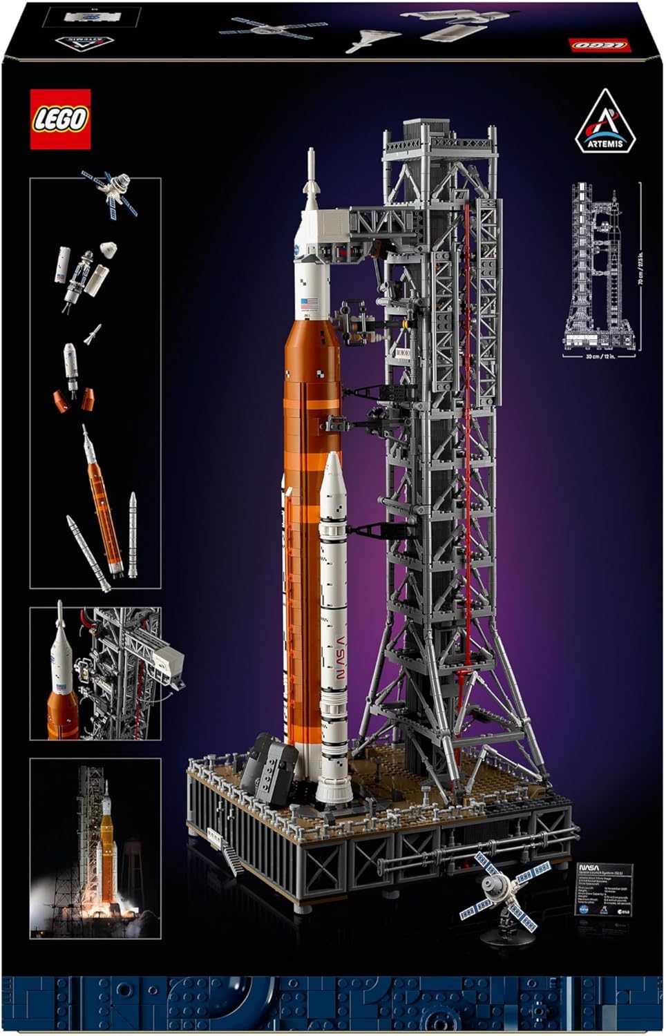 LEGO Icons NASA Artemis Space Launch System avec capsule Orion,...