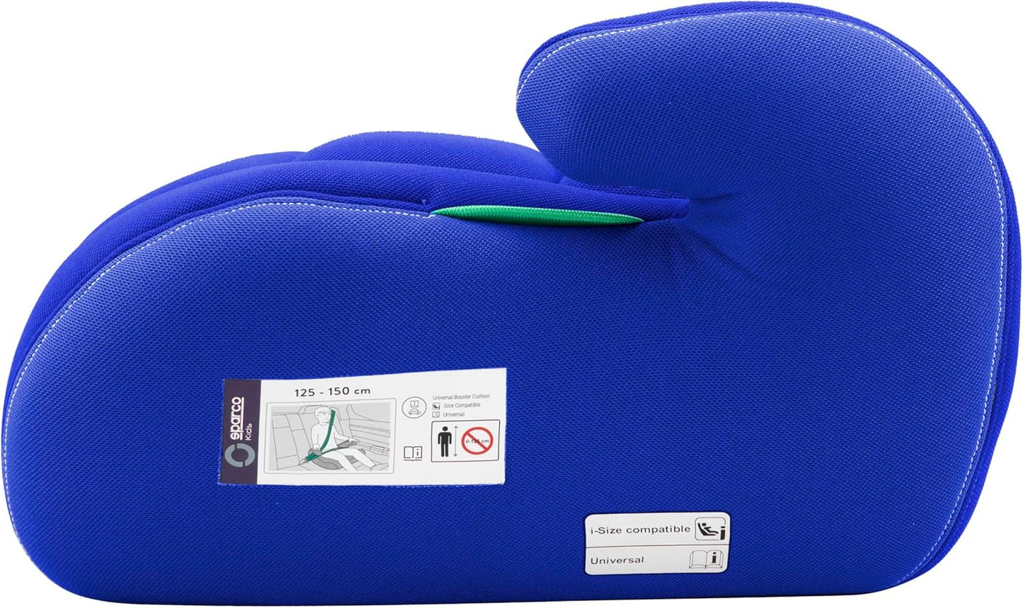 Rehausseur de siège auto pour enfant Sparco Blue i-Size pour garçons...