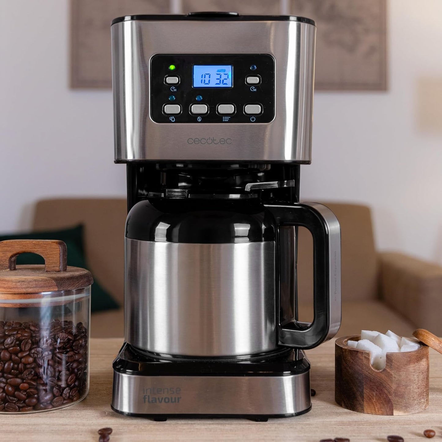 Cafetière goutte à goutte Cecotec Coffee 66 Drop & Thermo Time, 950...