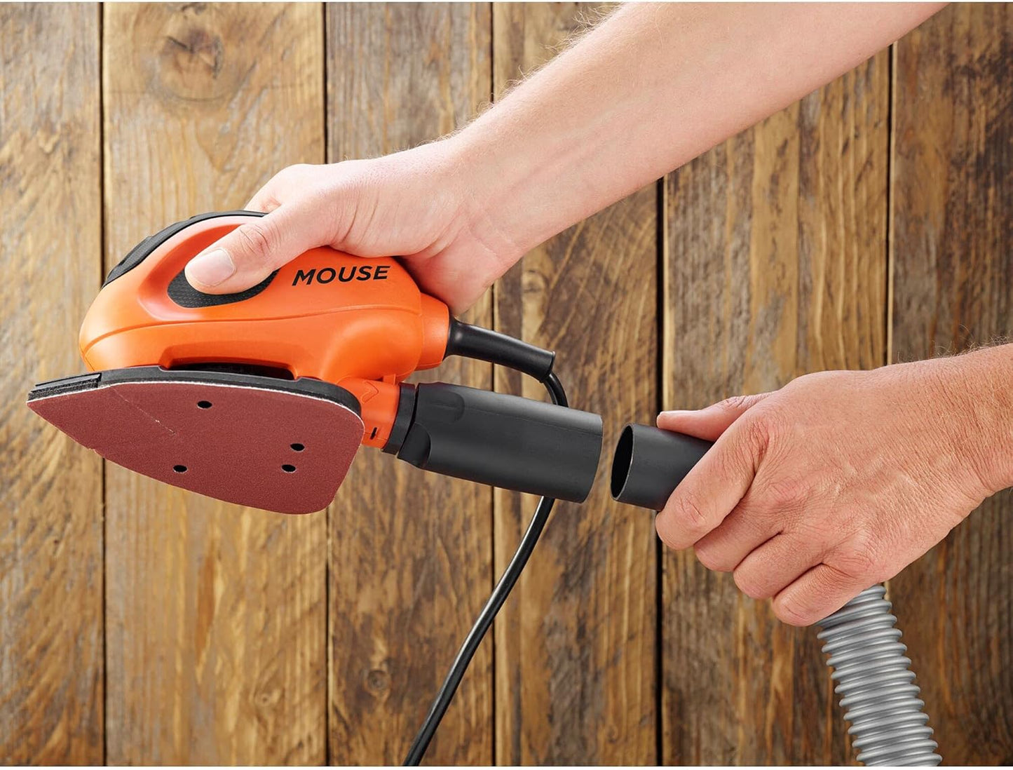 BLACK+DECKER BEW230BC Ponceuse de détails à souris 55 W 11 000 tr/min Diamètre d'orbite 1,5 mm Comprend 15 accessoires et un sac de transport