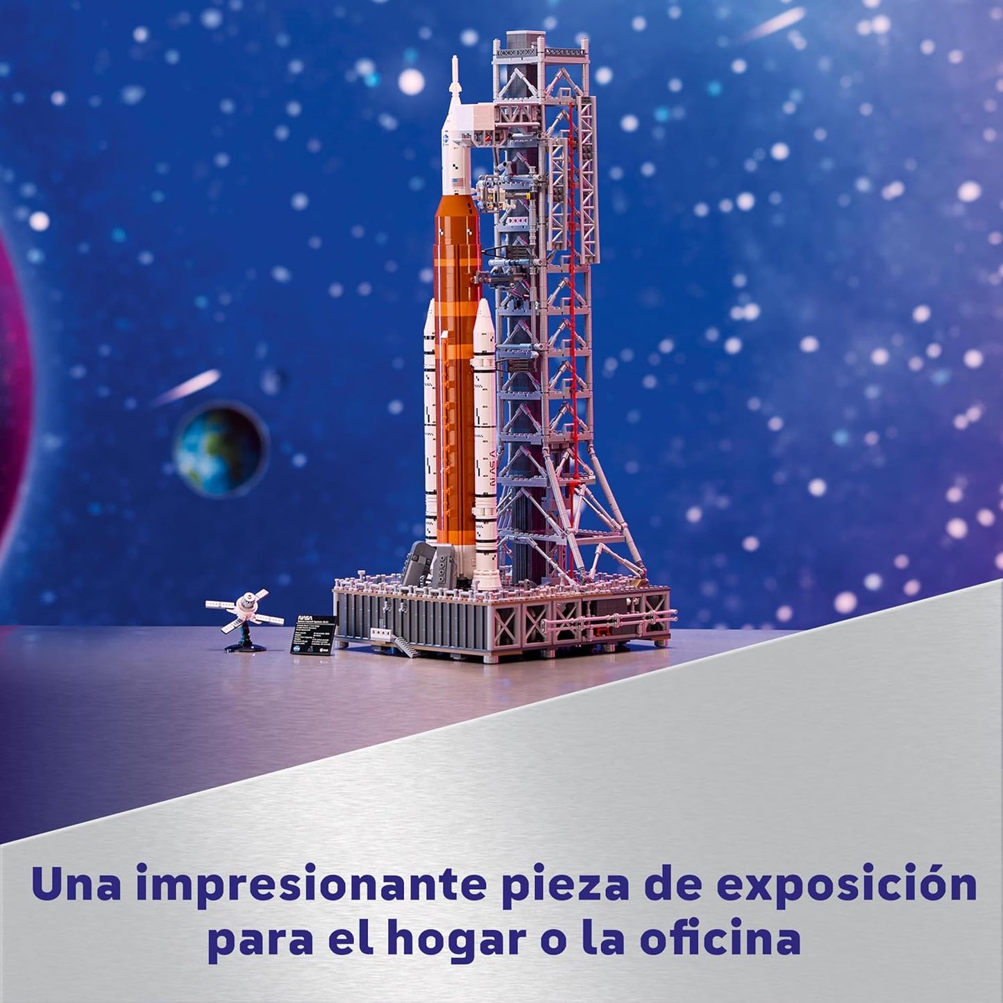 LEGO Icons NASA Artemis Space Launch System avec capsule Orion,...