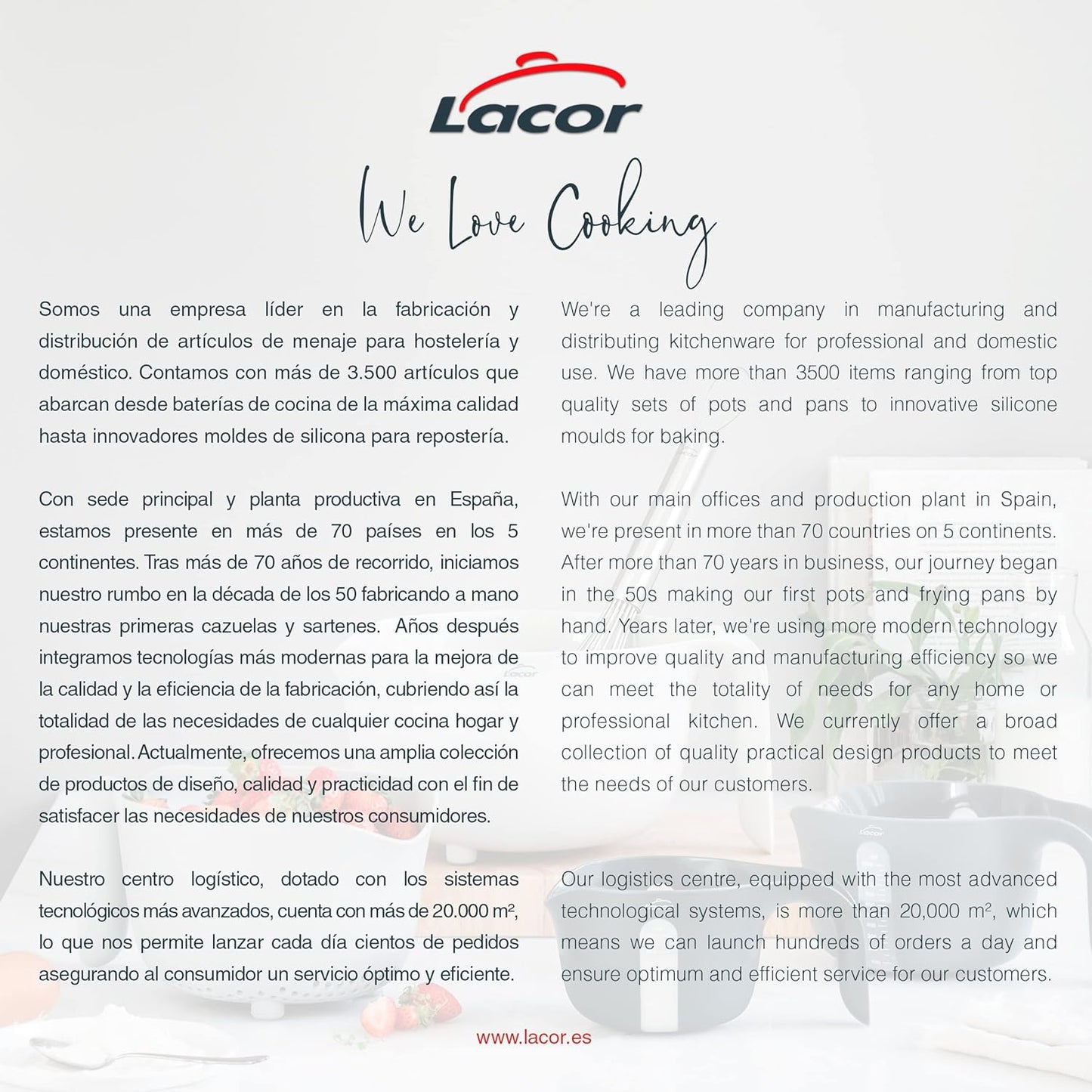 Lacor - 62633 - Lot de 4 bols PRACTIC, 100% sans BPA, Bol mélangeur...
