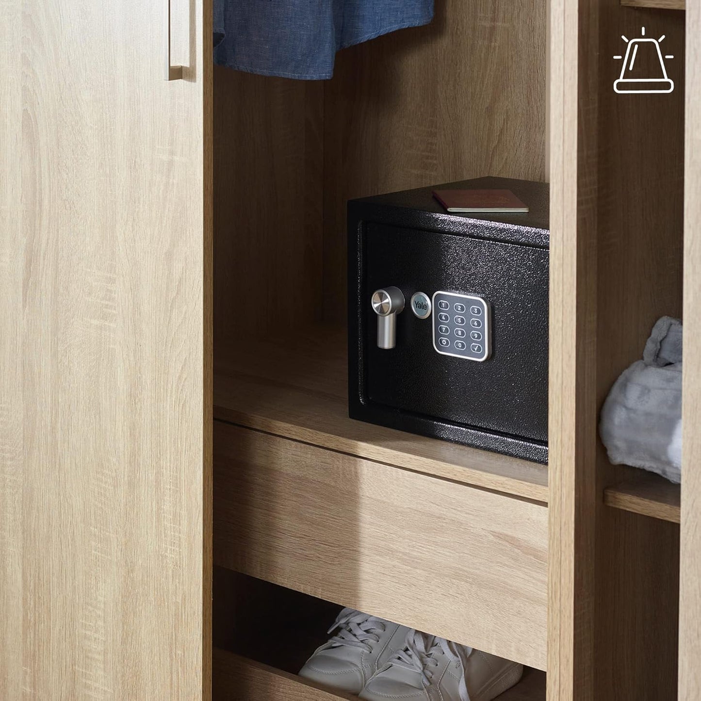 Yale YEC/250/DB1 - Coffre-fort avec alarme (taille moyenne)
