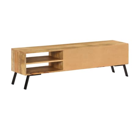 vidaXL Mueble de TV madera maciza de mango 140x30x40 cm