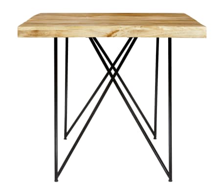 vidaXL Mesa de comedor de madera maciza de mango 180x90x76 cm