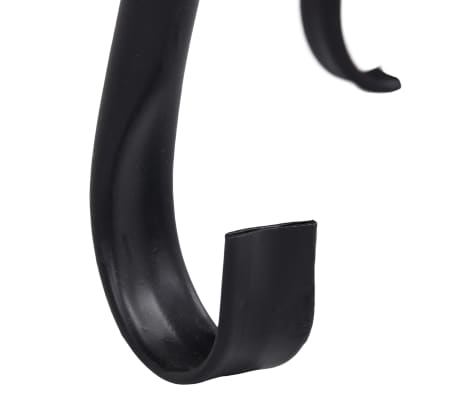 vidaXl Brasero de mosaico cerámica negro y blanco 68 cm