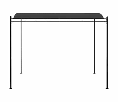 vidaXL Toldo parasol gris antracita 3x2,4 cm