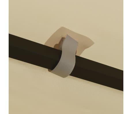 vidaXL Cenador color crema 3x3 m