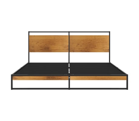 vidaXL Cadre de lit sans matelas métal 160x200 cm