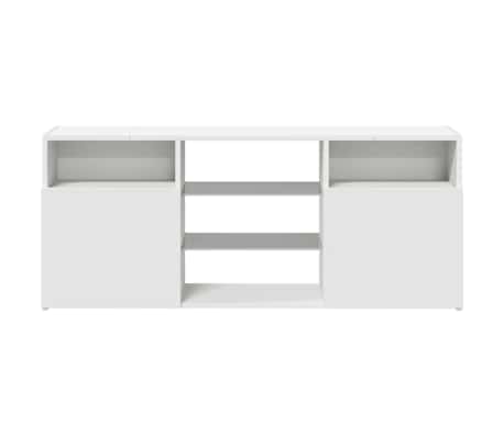 vidaXL Mueble para TV con luces LED blanco 120x30x50 cm