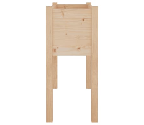 vidaXL Jardineras 2 uds madera maciza de pino 70x31x70 cm