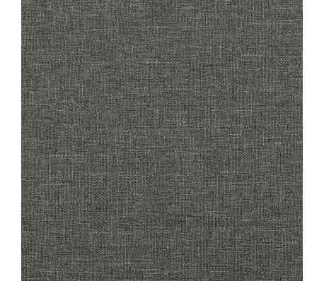vidaXL Estructura de cama sin colchón tela gris oscuro 80x200 cm