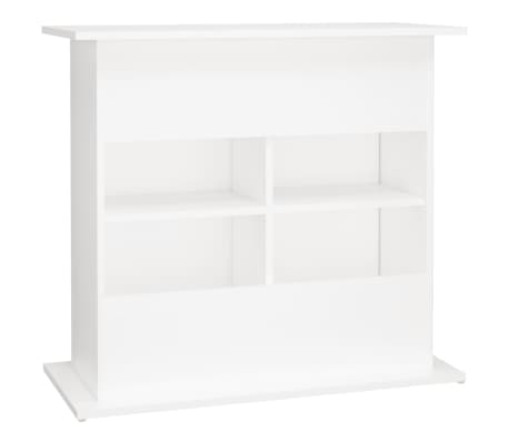 vidaXL Soporte para acuario madera de ingeniería blanco 81x36x73 cm
