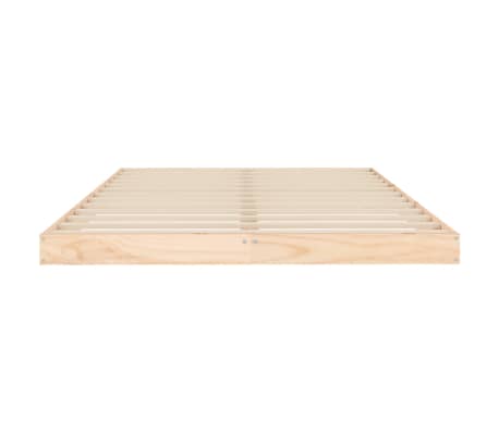 vidaXL Estructura de cama sin colchón madera de pino maciza 120x200 cm