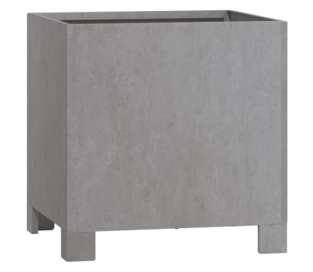 vidaXL Jardineras con patas 2 uds acero corten oxidado 32x30x33 cm