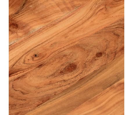 vidaXL Tablero de mesa redondo madera maciza de acacia Ø60x2,5 cm