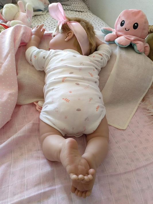 Reborn Valeria, Reborn Silicone Vinyl 52CM, 2,3KG, CARACTÉRISTIQUES...