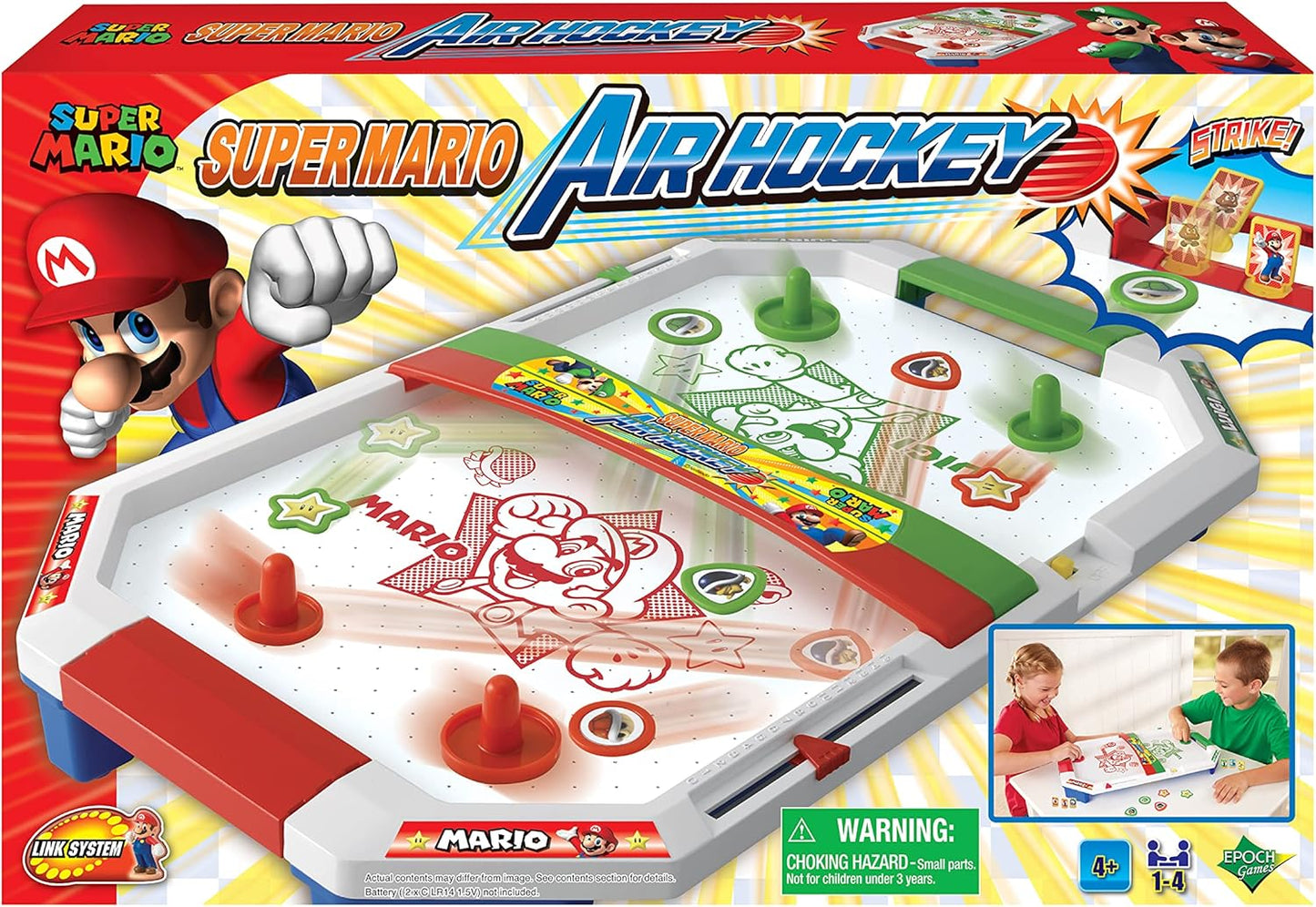 EPOCH Games 07361 Super Mario Air Hockey Attaque (EPI)
