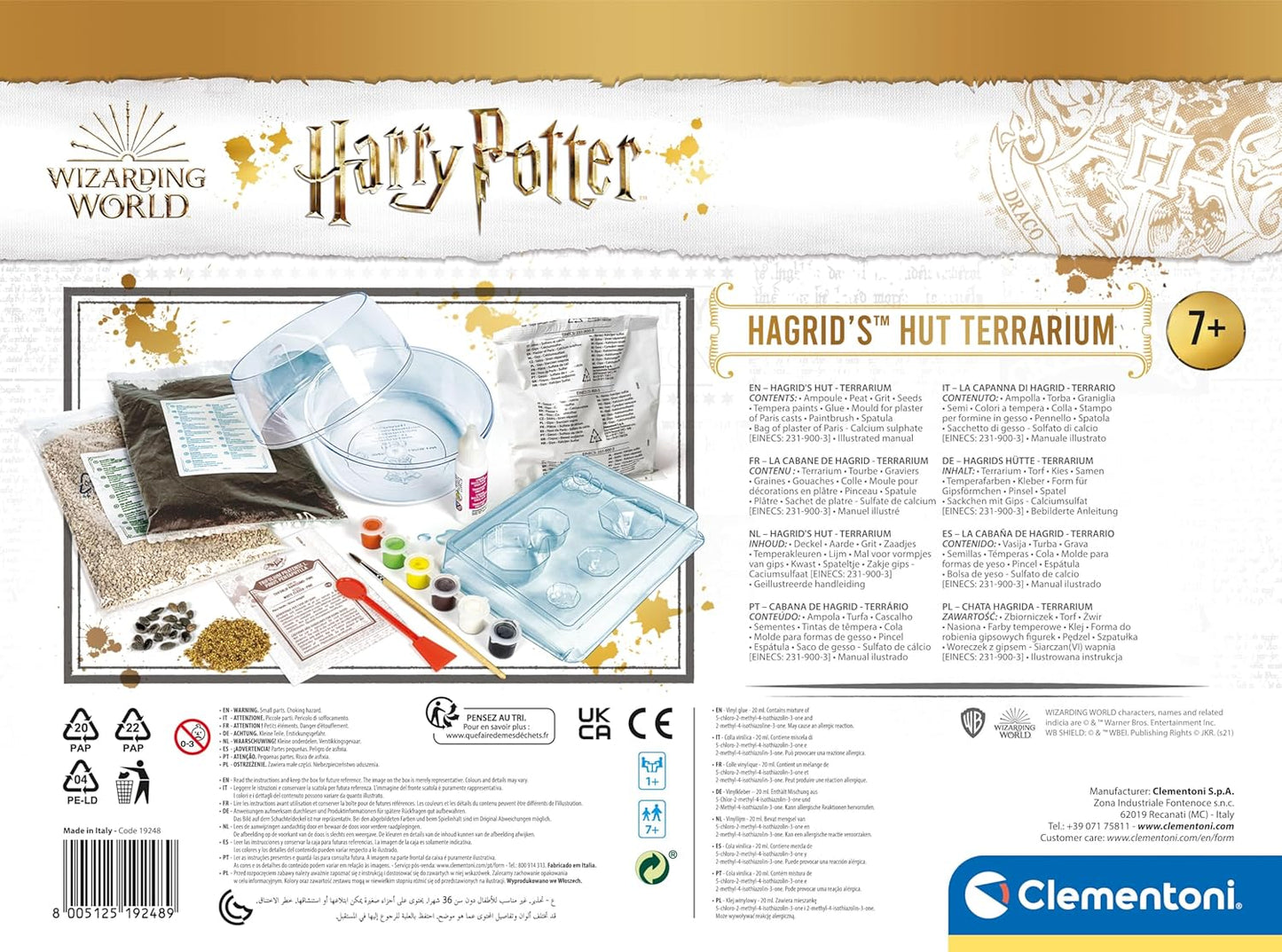 Clementoni Terrarium, Jeu Harry Potter, Jeu éducatif 7 ans (19248),...