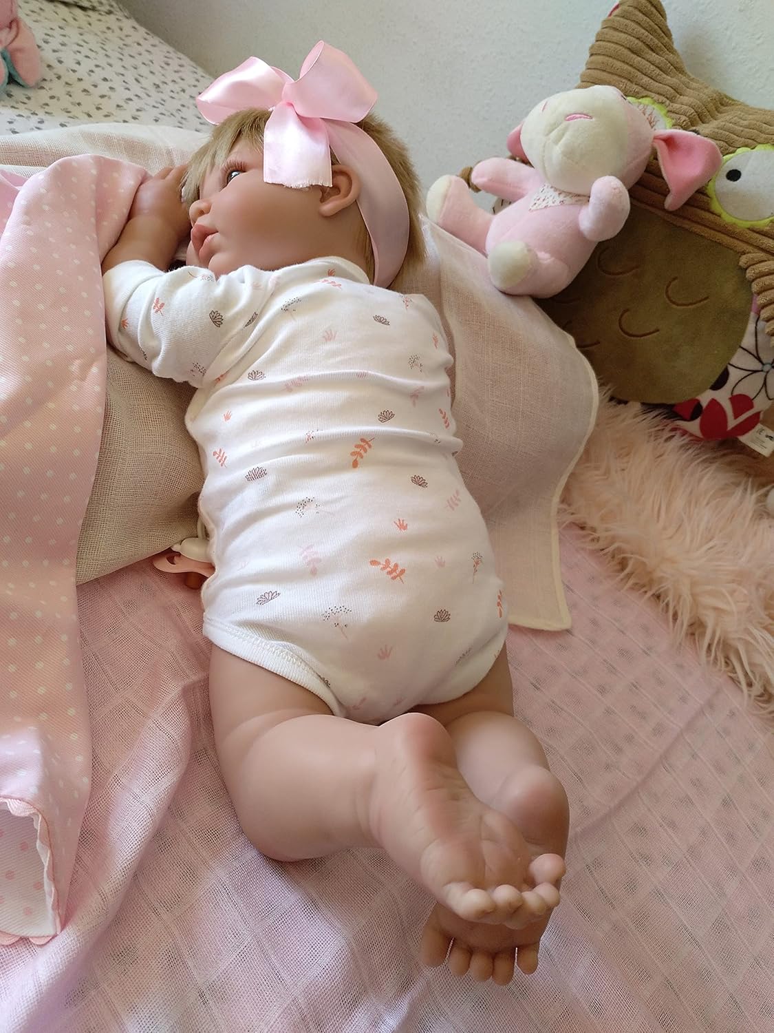 Reborn Valeria, Reborn Silicone Vinyl 52CM, 2,3KG, CARACTÉRISTIQUES...
