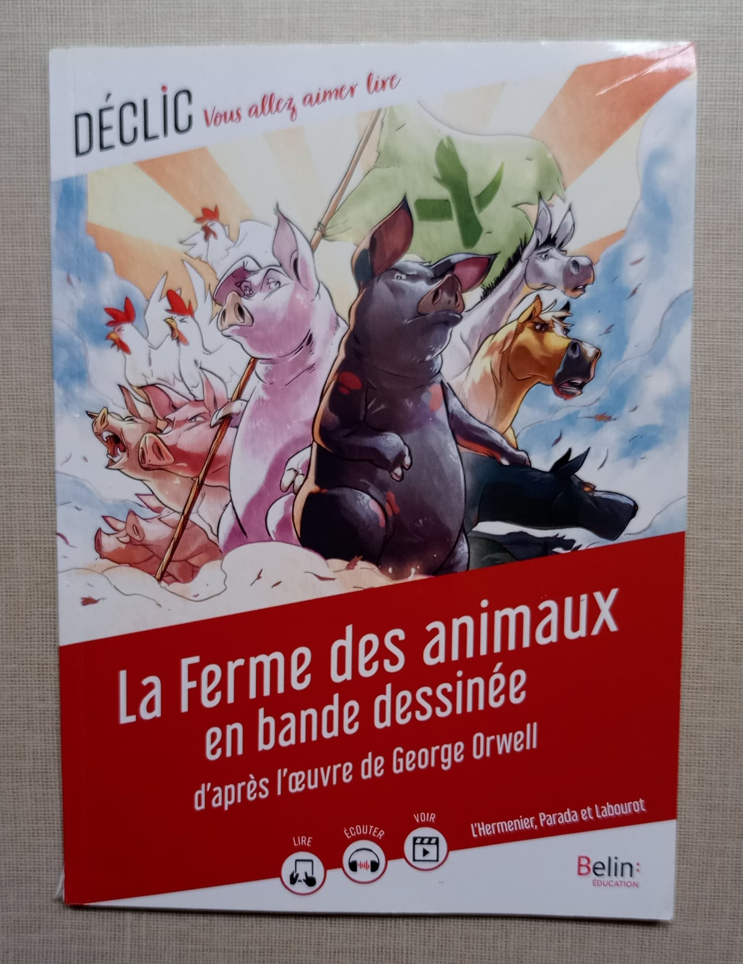 La Ferme des animaux en bande dessinée