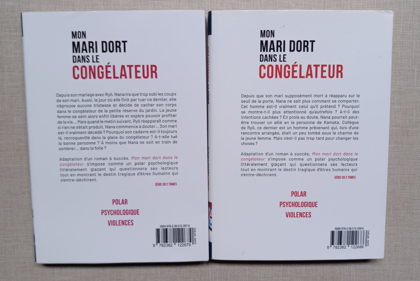 Mon mari dort dans le congélateur - Tome 1 et 2